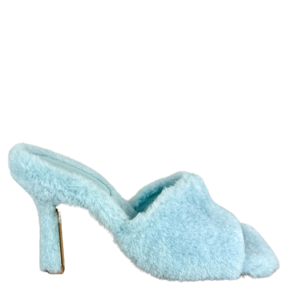 NIB $1290 Bottega cozy fur slides - Picture 2 of 4